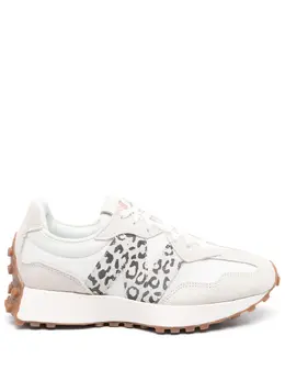 New Balance 327 leopard-print lace-up sneakers 20374935