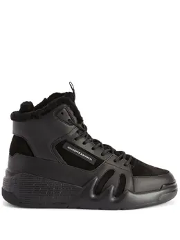 Giuseppe Zanotti Talon Winter panelled leather sneakers 20513812