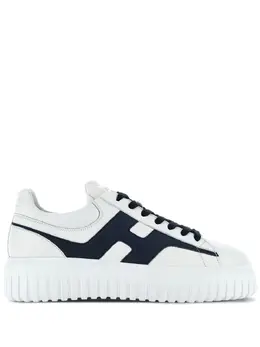 Hogan H-Stripes leather sneakers 21031599