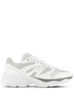 Hogan panelled low-top sneakers 21031602