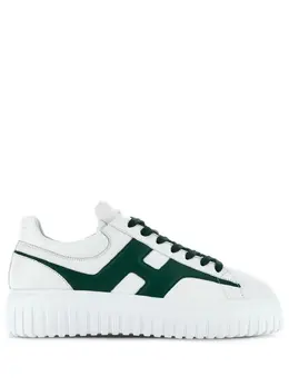 Hogan H-Stripes leather sneakers 21032373