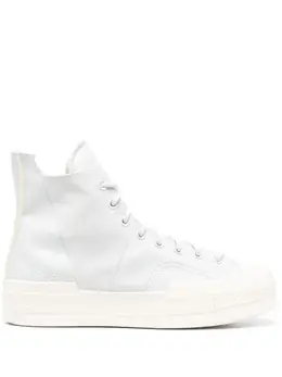Converse asymmetric high-top suede sneakers 21094799