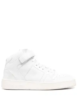 Saint Laurent logo-lettering leather sneakers 21242603