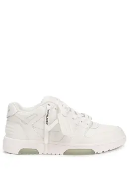 Off-White Кеды кожаные Out of Office 2039871