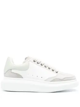 Alexander McQueen Larry panelled leather sneakers 21418065