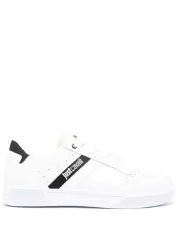 Just Cavalli logo-print panelled sneakers 21465852