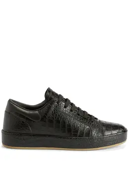 Giuseppe Zanotti GZ City crocodile-effect sneakers 22030240
