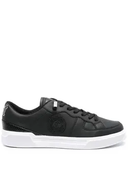 Just Cavalli logo-patch leather sneakers 22100817