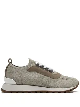Brunello Cucinelli round-toe panelled sneakers 22528449