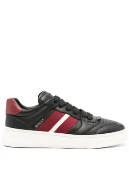 Bally logo-debossed leather sneakers 22787175