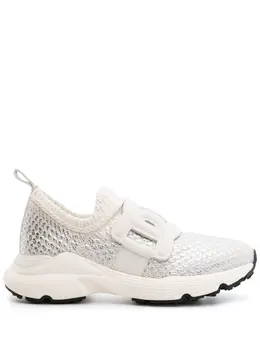 Tod's Kate metallic slip-on sneakers 22838133