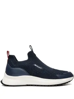 Bally logo-appliqué mesh-panelling sneakers 22323398