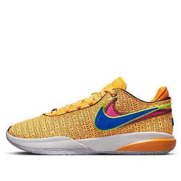 Кроссовки Nike LeBron 20 EP 'Laser Orange', оранжевый dj5422-801 | laser orange/racer blue/hyper pink/white