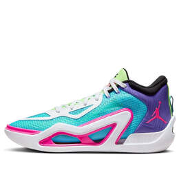 Nike Кроссовки Air Jordan Tatum 1 PF 'Lagoon Pulse', цвет lagoon pulse/pink blast-psychic purple-white-lime glow-black style: fv0171-400 fv0171-400 | lagoon pulse/pink blast-psychic purple-white-lime glow-black style: fv0171-400