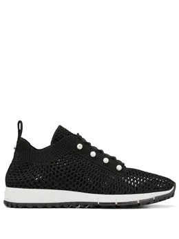 Jimmy Choo Veles pearl-embellished sneakers 21830669