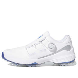 Кроссовки (WMNS) Adidas ZG23 BOA Golf Shoes 'Cloud White Blue Fusion Metallic', белый gz2171 | cloud white / blue fusion met. / silver metallic