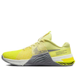 Кроссовки (WMNS) Nike Metcon 8 Training Shoes 'Citron Tint Light Smoke Grey', цвет citron tint / cool grey / summit white / light smoke grey do9327-801 | citron tint / cool grey / summit white / light smoke grey