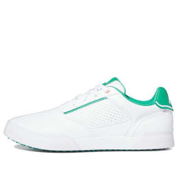 Кроссовки Adidas Retrocross Spikeless Golf 'White Court Green', белый gv6912 | cloud white/court green/cloud white