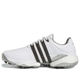 Кроссовки Adidas Tour360 22 BOOST Golf Shoes 'Cloud White Black Silver Metallic', белый gy9808 | cloud white / core black / silver metallic