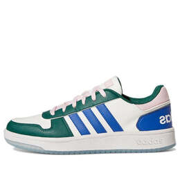 Кроссовки (WMNS) Adidas neo Hoops 2.0 White/Green, белый gw3368 | white/green