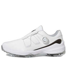 Кроссовки Adidas ZG23 BOA Golf Shoes 'Cloud White Black', белый gy9713 | cloud white/core black/silver metallic