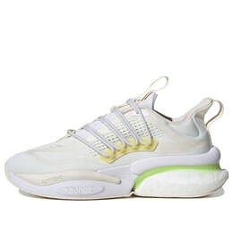 Кроссовки Adidas AlphaBoost V1 Running Shoes 'White Yellow', белый ig3072 | white / yellow