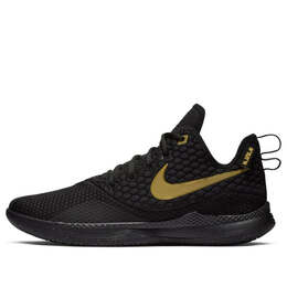 Кроссовки Nike LeBron Witness 3 EP 'Metallic Gold', черный ao4432-003 | black/metallic gold