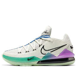 Кроссовки Nike LeBron 17 Low EP 'Glow In The Dark', цвет spruce aura/black/racer blue/sail cd5006-005 | spruce aura/black/racer blue/sail