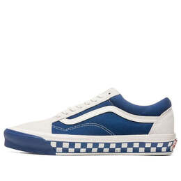 Кроссовки Vans OG Old Skool LX 'Bumper Cars - Marshmallow True Blue', белый vn0a4p3x4o4 | bluewhite