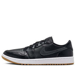Nike Кроссовки Air Jordan 1 Low Golf 'Black Gum', черный dd9315-005 | black/anthracite/gum medium brown/white
