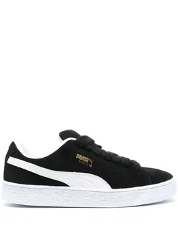 Puma stamped-logo suede platform sneakers 22366151