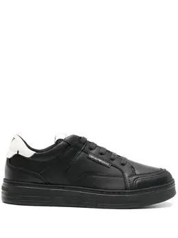 Emporio Armani lace-up leather sneakers 22705318