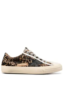 Golden Goose leopard-print lace-up sneakers 20894406