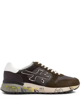 Premiata Mick logo-print suede sneakers 20856074