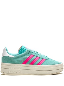 Adidas Gazelle "Flash Aqua / Lucid Pink" platform sneakers 21345379