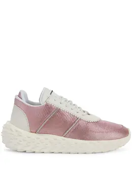 Giuseppe Zanotti Urchin lizard-effect sneakers 22053247