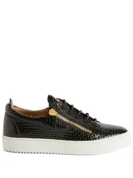Giuseppe Zanotti Frankie patent-leather sneakers 22028548