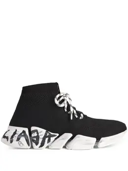 Balenciaga Speed 2.0 graffiti sneakers 20787577