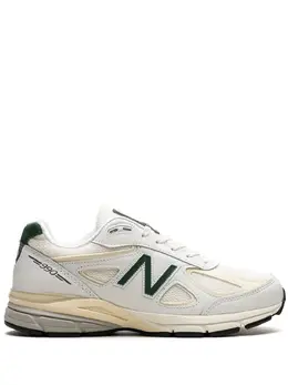 New Balance x Teddy Santis 990V4 Made In USA "White Green" sneakers 21344749