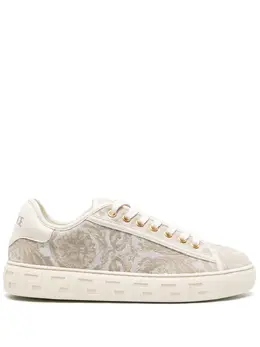 Versace Barocco Greca jacquard sneakers 22099782