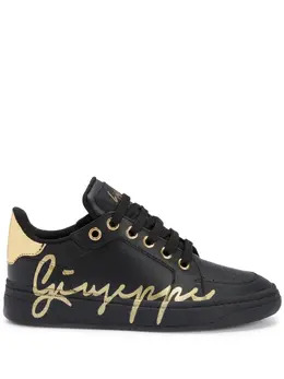 Giuseppe Zanotti Gz94 logo-print leather sneakers 22030266
