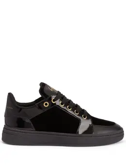 Giuseppe Zanotti round-toe panelled sneakers 20276591