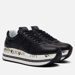 Женские кроссовки Premiata Beth 3873, цвет чёрный, размер 37 EU bet03873-1709357