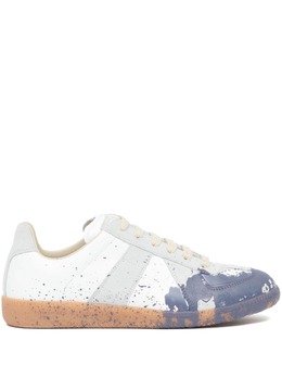 Maison Margiela Replica Paint leather sneakers 21929324