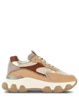 Hogan Hyperactive panelled suede sneakers 21032387