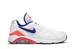 Кроссовки Nike Air Max 180 'Ultramarine' 2018, белый 615287 100 | white