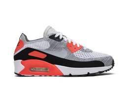 Кроссовки Nike Air Max 90 Ultra 2.0 Flyknit 'Infrared', белый 875943 100 | white