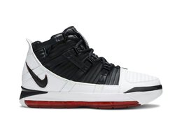 Кроссовки Nike Zoom LeBron 3 Retro QS 'Home' 2019, белый ao2434 101 | white