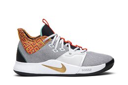 Кроссовки Nike PG 3 'Black History Month', серый bq6242 007 | grey