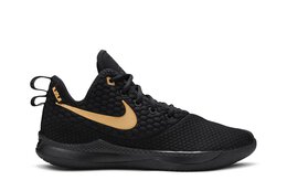 Кроссовки Nike LeBron Witness 3 'Black Gold, черный ao4433 003 | black